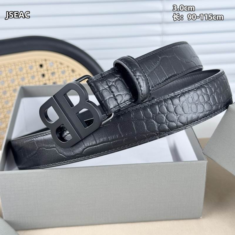 Balenciaga belt 30mmX90-115cm 8L02